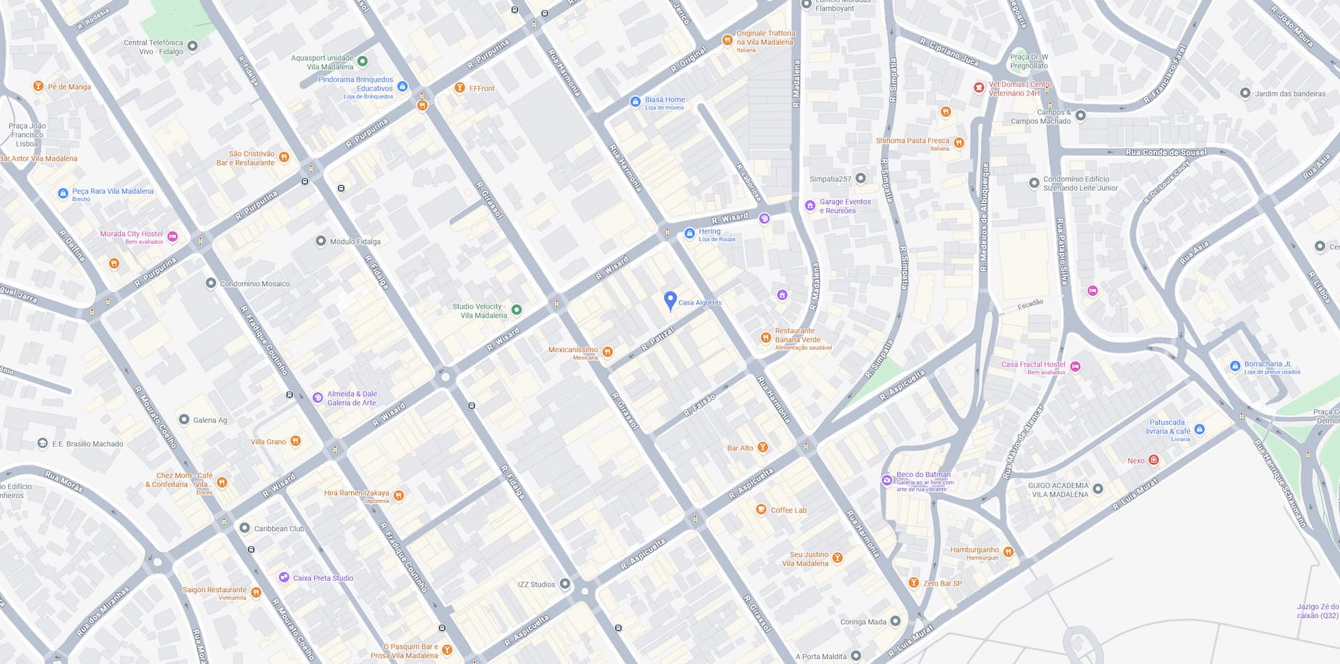 Casa Algohits - Mapa